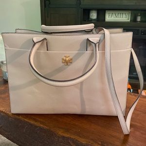 Tory burch kira large tote bag pink